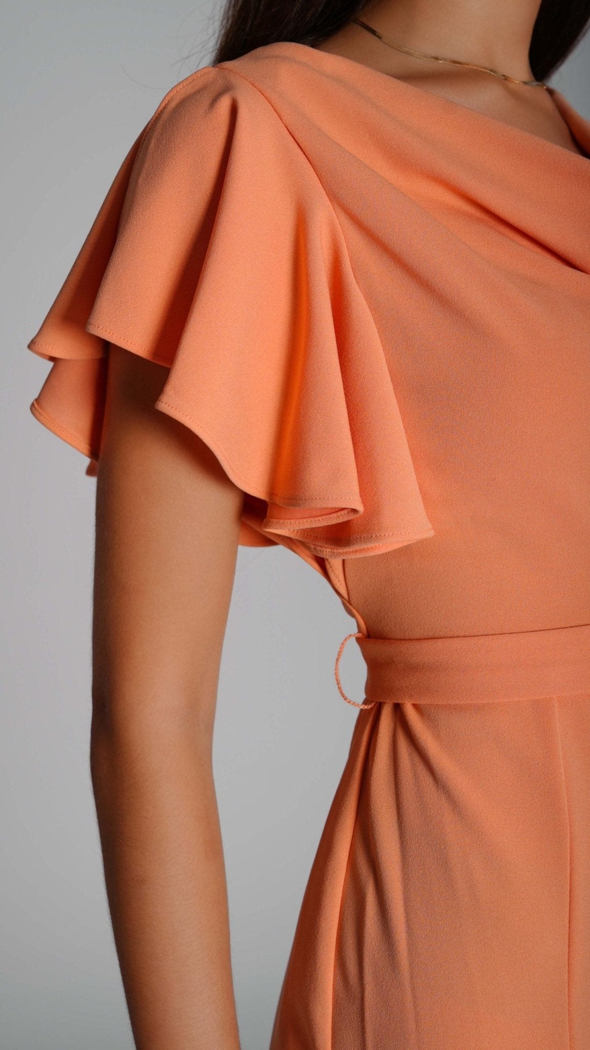Sajed Ruffle Dress - WaedLine