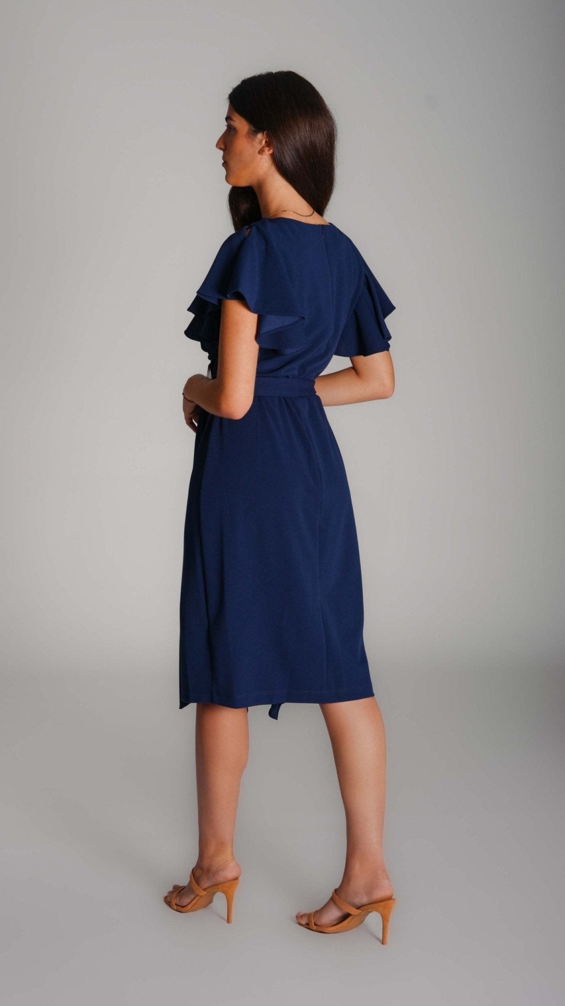 Sajed Ruffle Dress - WaedLine