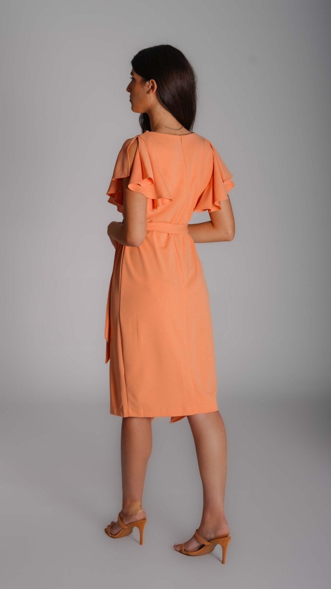 Sajed Ruffle Dress - WaedLine