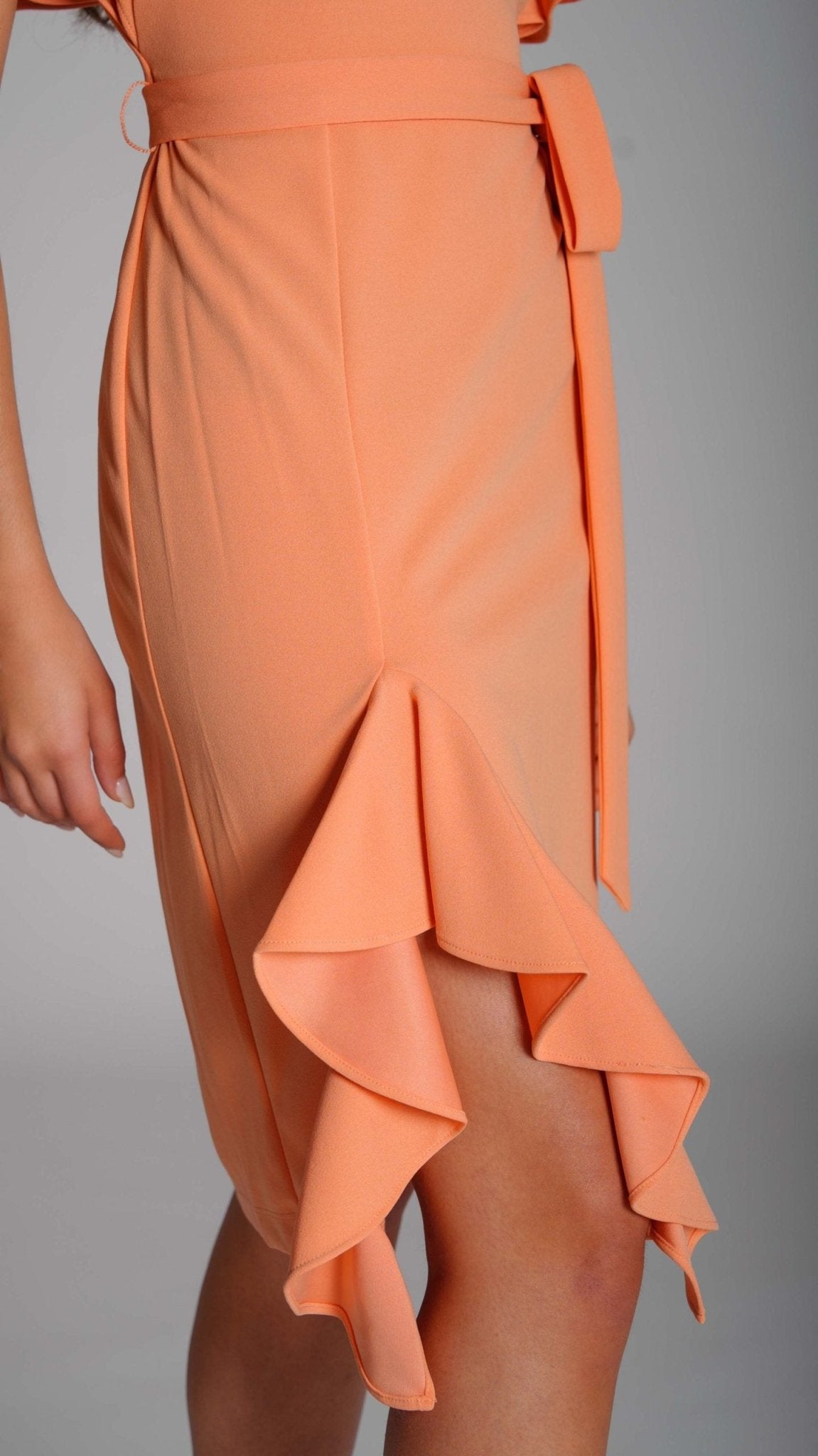 Sajed Ruffle Dress - WaedLine