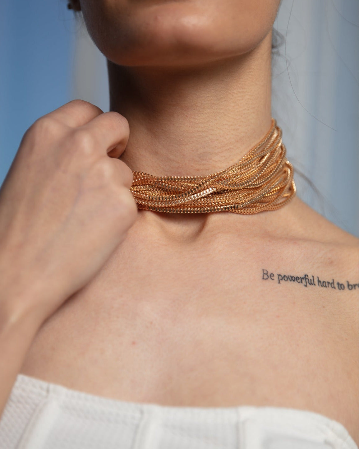 Short Loop Rope Necklace - WaedLine