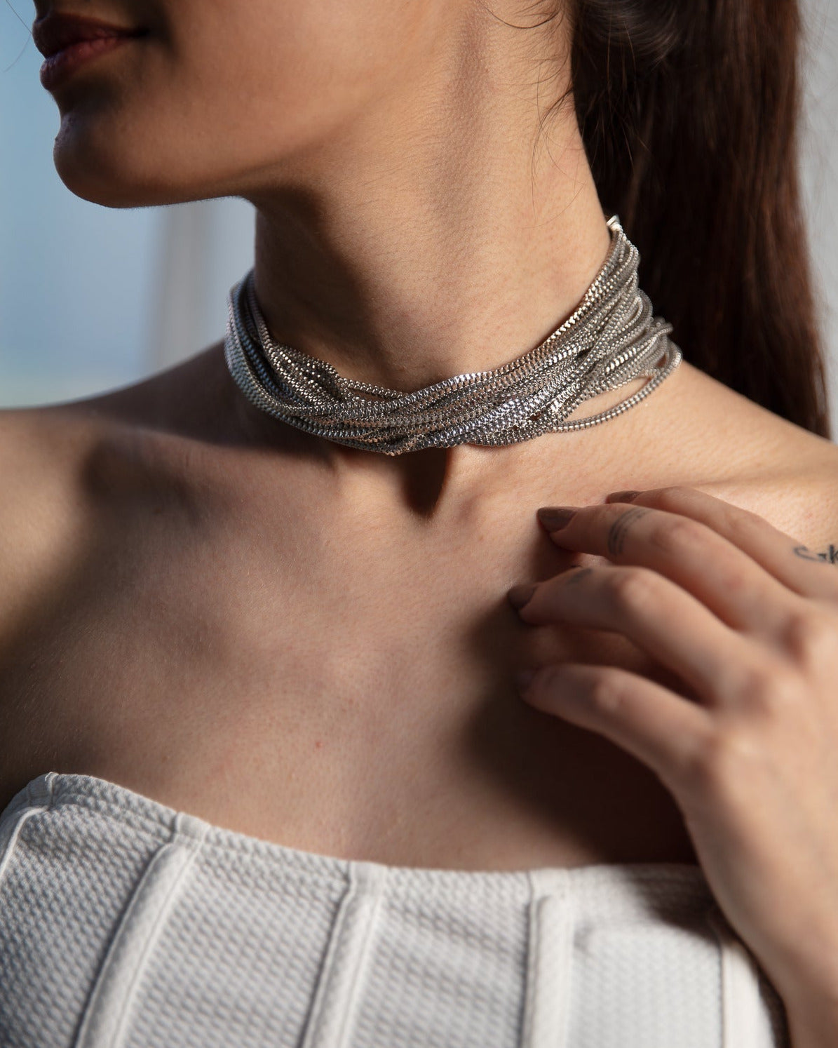 Short Loop Rope Necklace - WaedLine