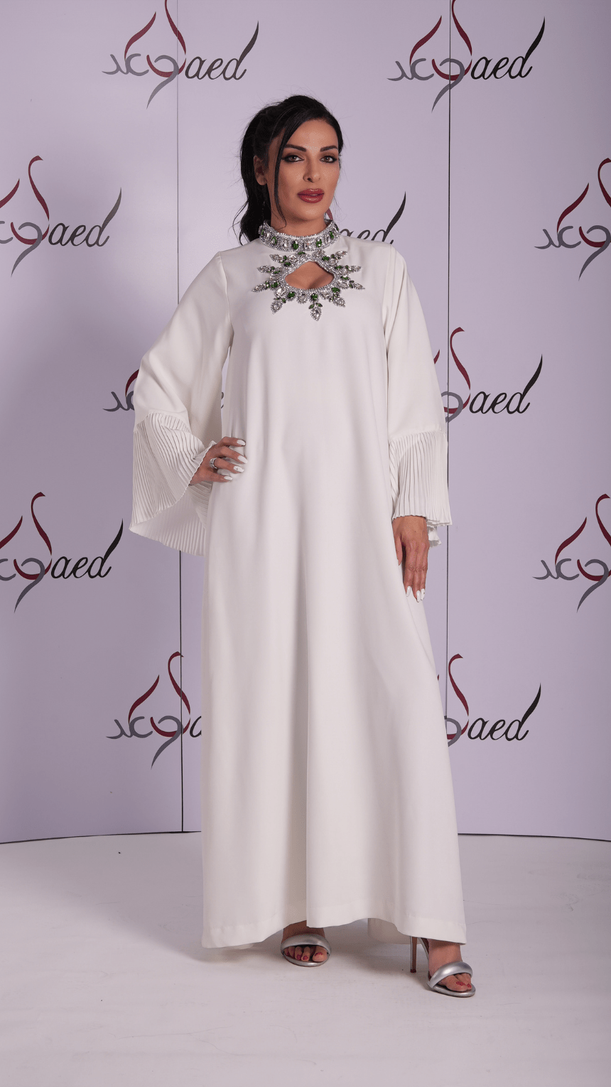 Solara Jalabiya - Emerald Vogue - WaedLine