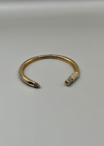 Sparkling Diamond Pencil Cuff Bracelet - WaedLine