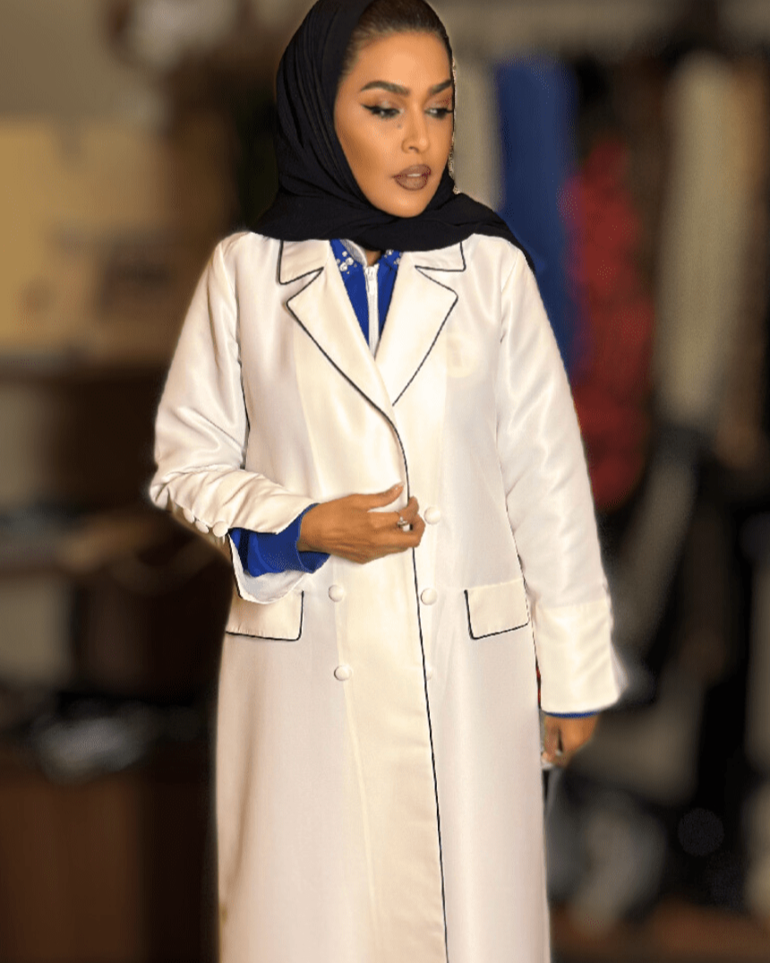 The Elegance Coat - Abaya - WaedLine