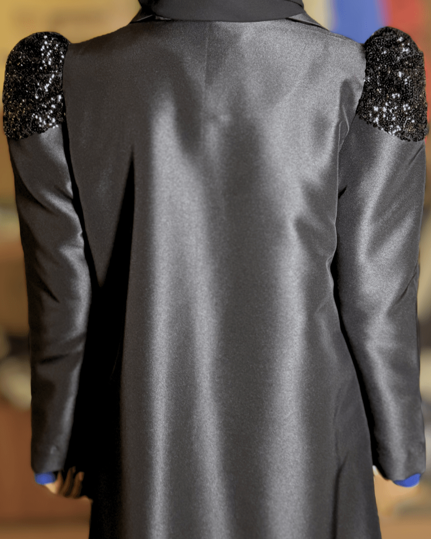 The Luxe Embellished Abaya - WaedLine