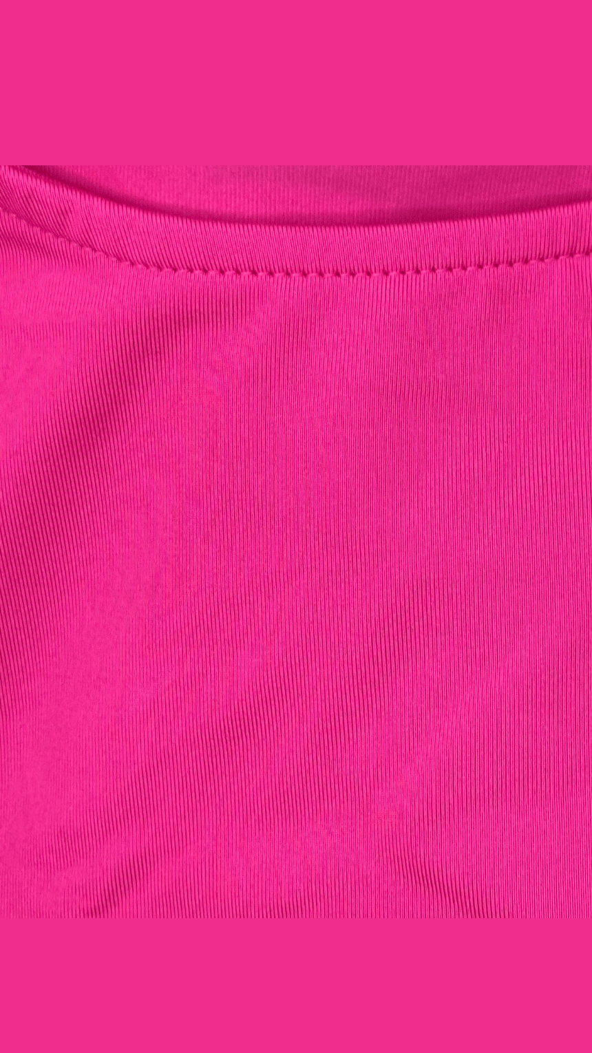 Unity Ribbed Knit Crop Tee - WaedLine