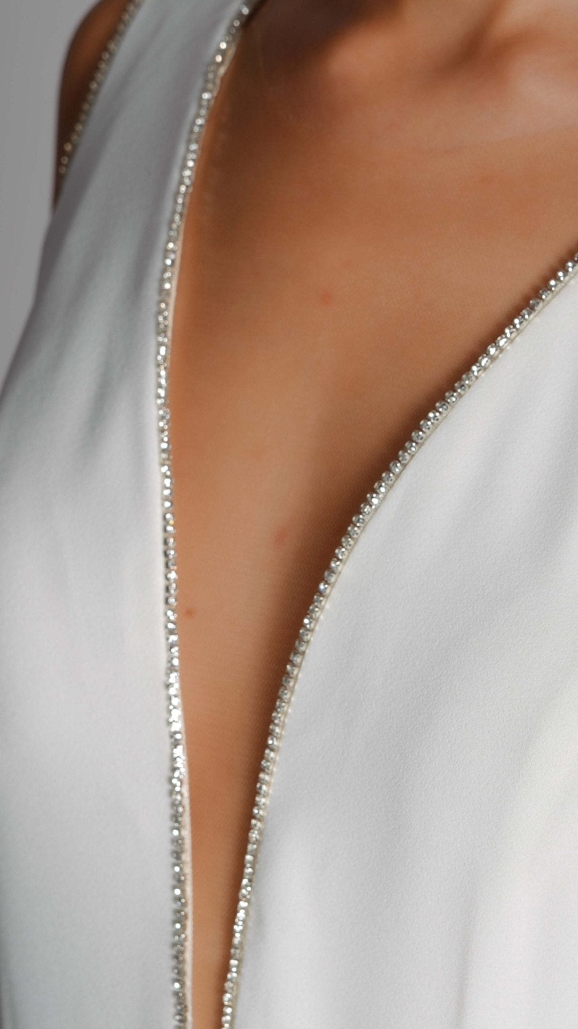 V - Neck Jumpsuit - WaedLine