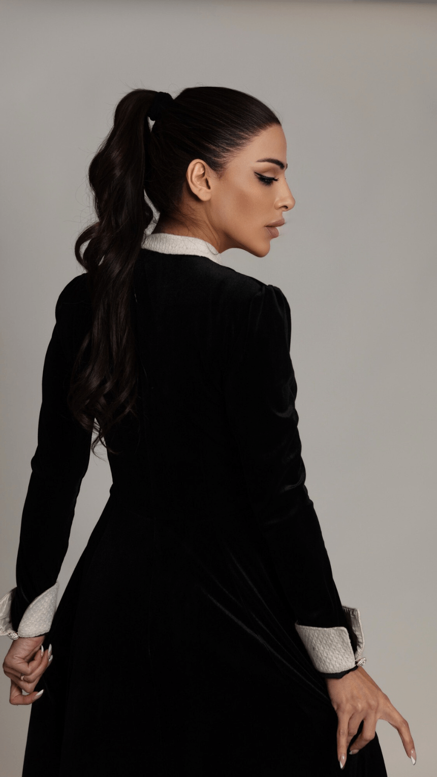 Velvet Elegance Dress - WaedLine