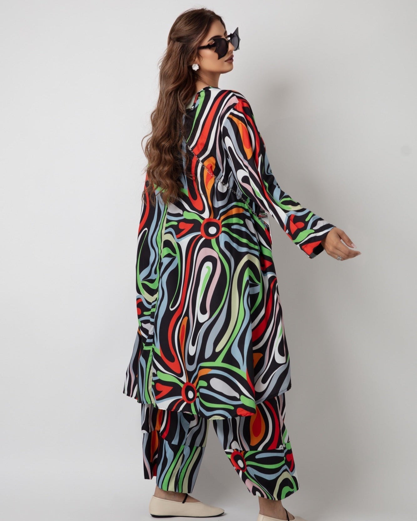 Waed Elegant Set (Blouse and Pant Set) - WaedLine