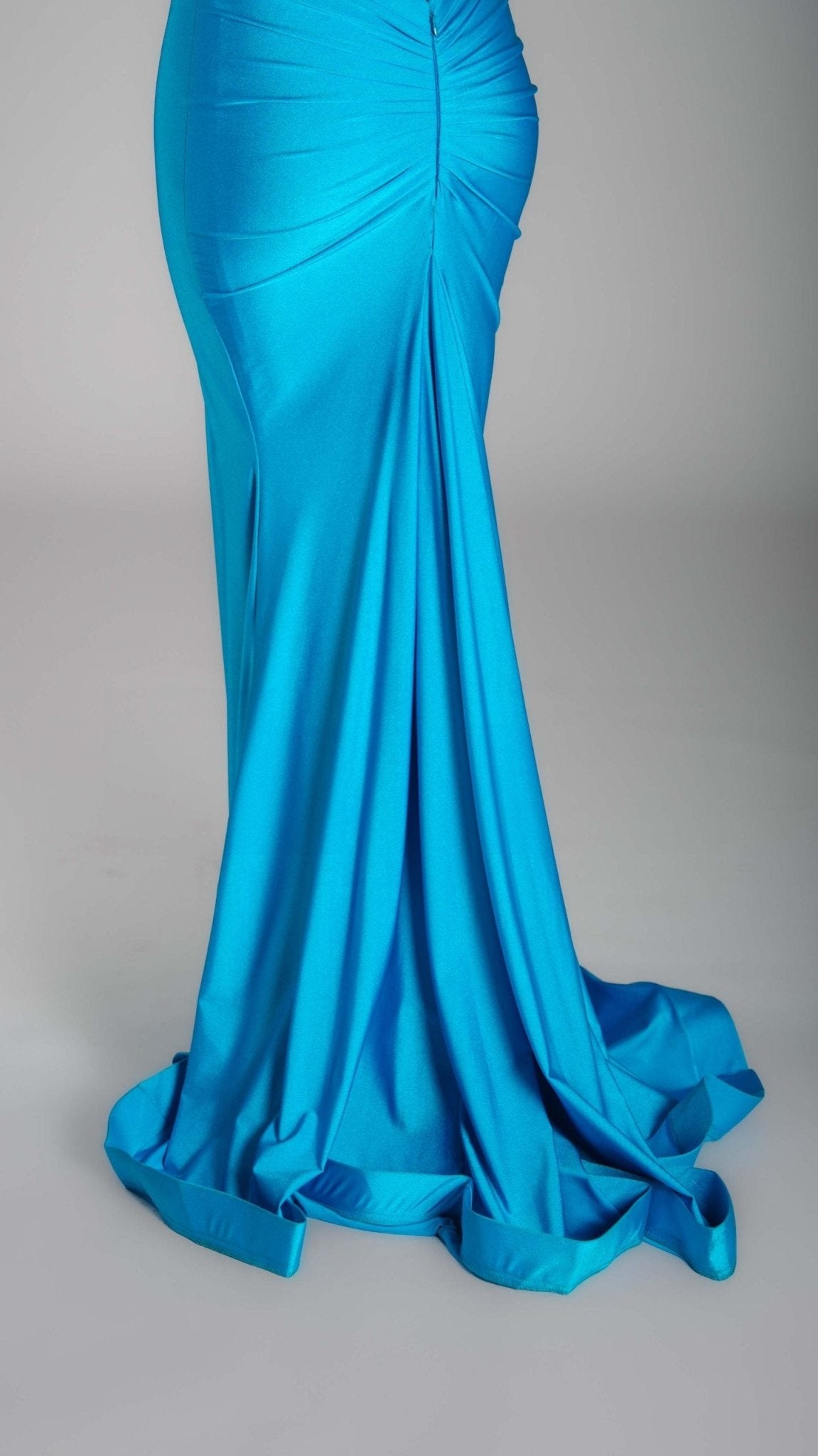 Stretch open back mermaid dress - WaedLine