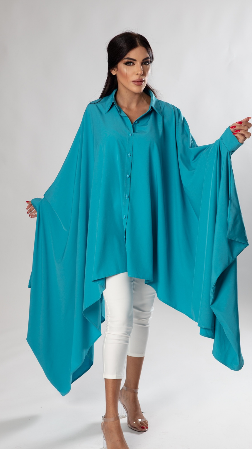 Butterfly Sleeve Flowing Top