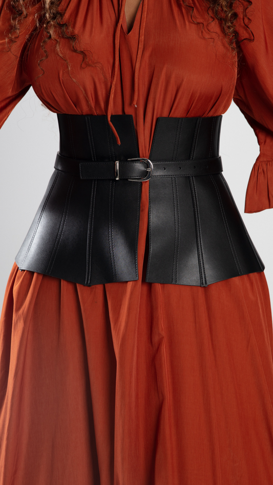 Waist Corset Leather Belt