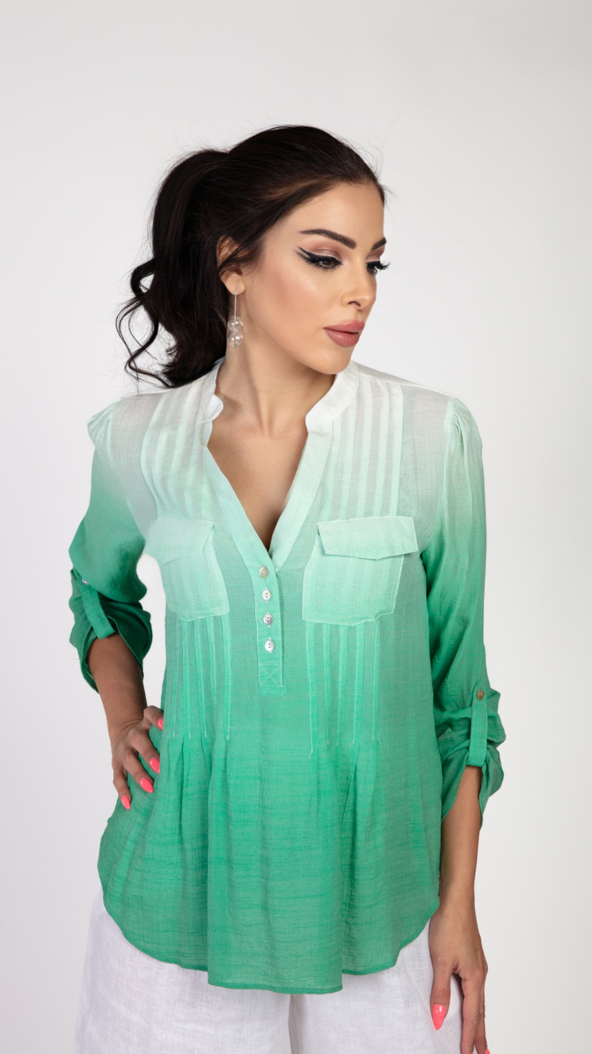 Ombré Elegant Blouse