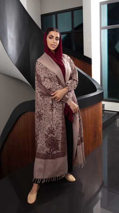 Ruby Charm Abaya