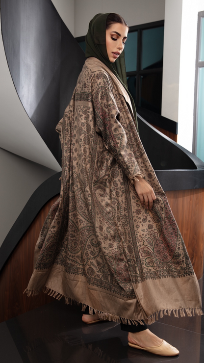 Floral Embroidered Abaya