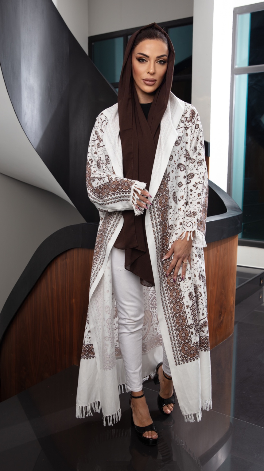 Blossom Breeze Abaya