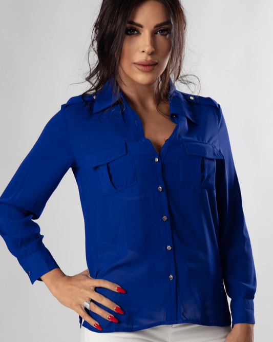 Classis Timeless Chic Linen Shirt - WaedLine