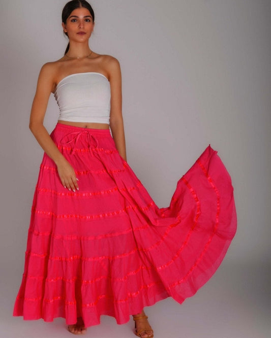 Cotton Hombre Skirt - WaedLine