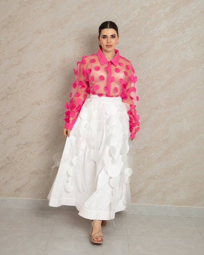 Elegant Circles Skirt - WaedLine