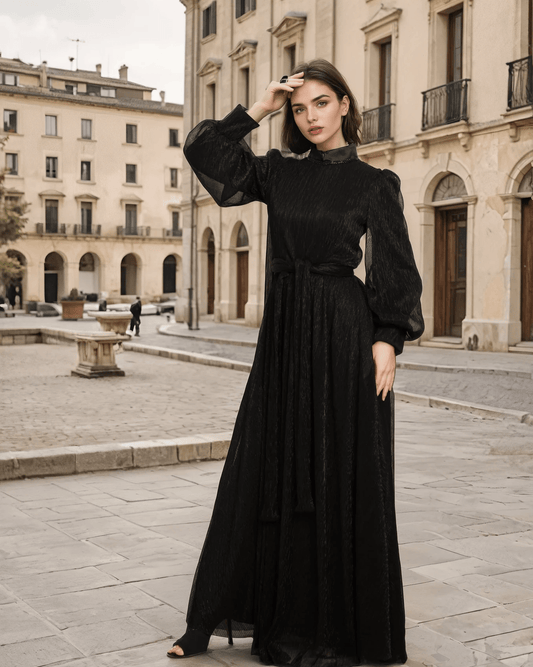 Midnight Grace Gown - WaedLine